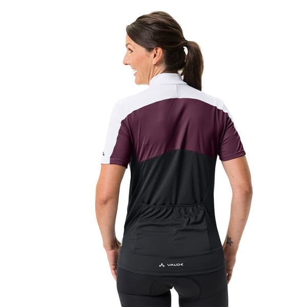 Vaude Bike Kortärmad Tröja Matera Fz Tricot Rosa 38 Kvinna