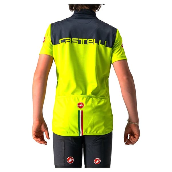 Castelli Kortærmet Jersey Neo Prologo Grøn 8 Years Dreng