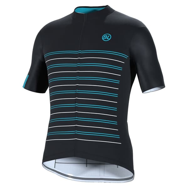 Bicycle Line Kortærmet Jersey Asagio Sort M Mand