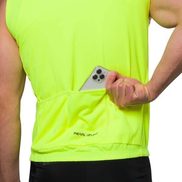 Pearl Izumi Ärmlös Tröja Quest Gul 2XL Man