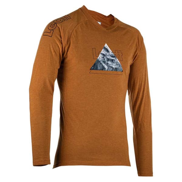 Leatt Långärmad Endurotröja Gravity 2.0 Brun L Man