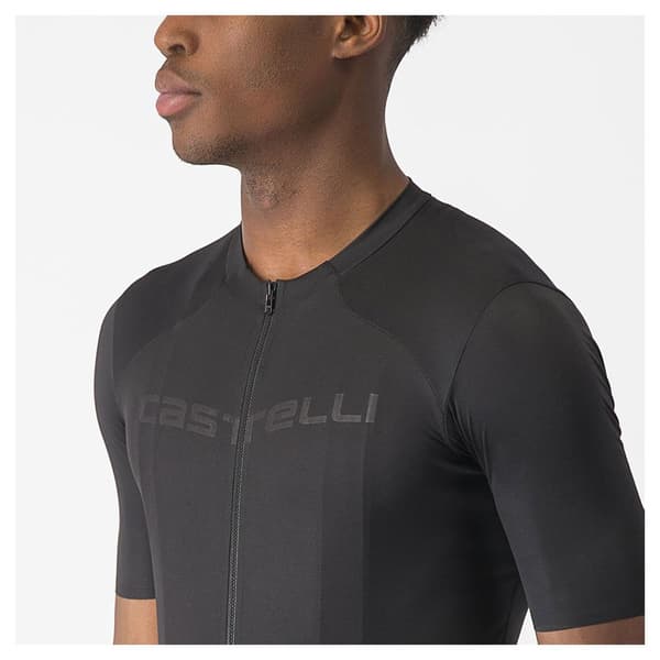 Castelli Lyhythihainen Jersey Prologo Lite Musta M Mies