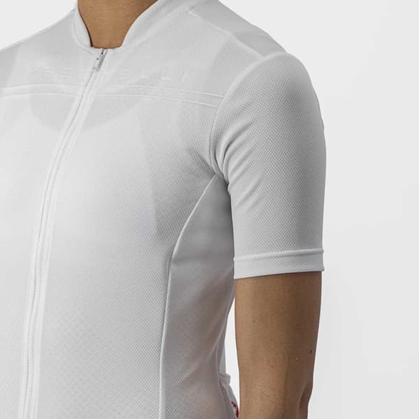 Castelli Kortärmad Tröja Anima 4 Vit XS Kvinna