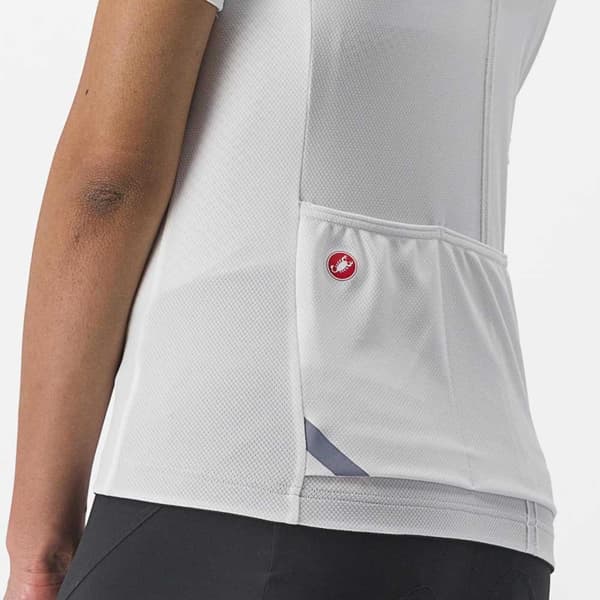 Castelli Kortärmad Tröja Anima 4 Vit XS Kvinna