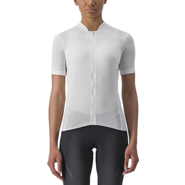 Castelli Kortärmad Tröja Anima 4 Vit XS Kvinna