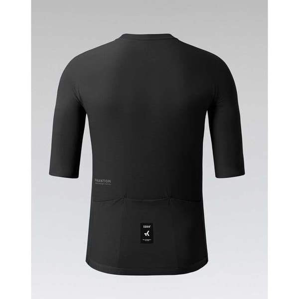 Gobik Kortärmad Tröja Phantom Svart 2XL Man