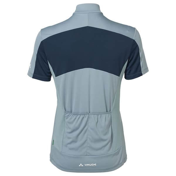 Vaude Lyhythihainen Jersey Matera Fz Sininen 36 Nainen