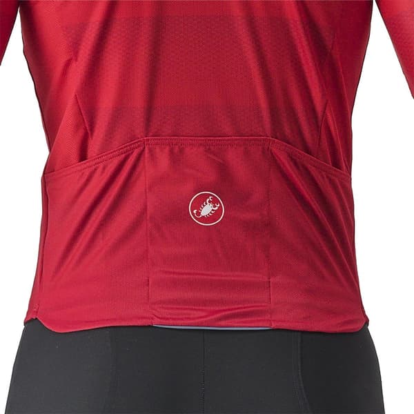 Castelli Lyhythihainen Jersey Livelli Punainen 2XL Mies