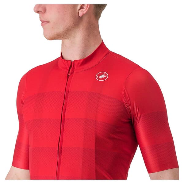 Castelli Lyhythihainen Jersey Livelli Punainen 2XL Mies