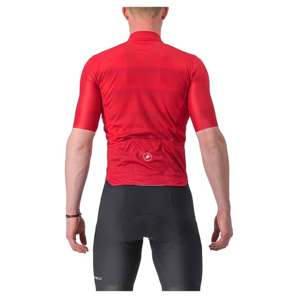 Castelli Lyhythihainen Jersey Livelli Punainen 2XL Mies