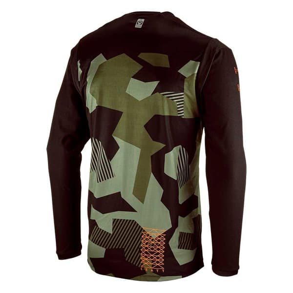 Leatt Langærmet Enduro Trøje Gravity 3.0 Grøn,Sort 2XL Mand