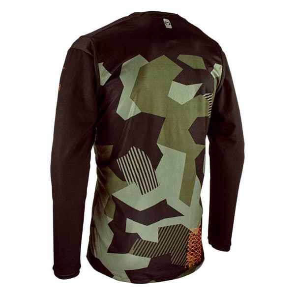 Leatt Langærmet Enduro Trøje Gravity 3.0 Grøn,Sort 2XL Mand