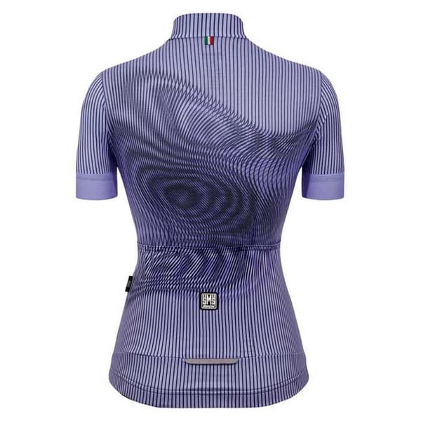 Santini Delta Vortex Kortärmad Tröja Lila S Kvinna