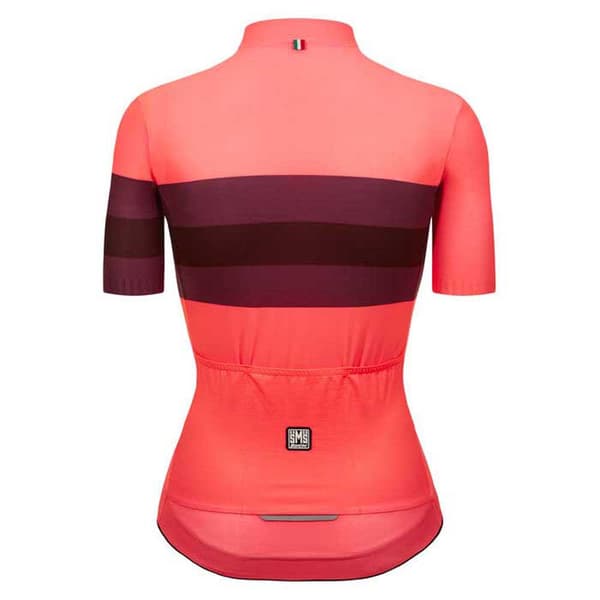 Santini Eco Sleek Bengal Kortärmad Tröja Orange XL Kvinna