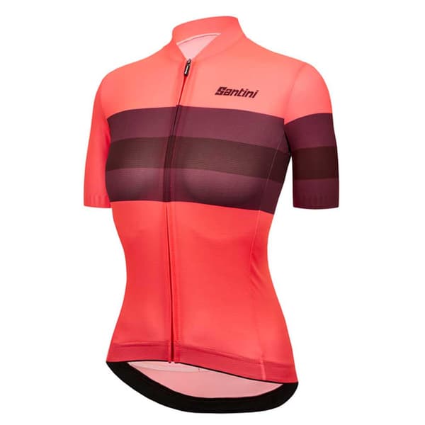 Santini Eco Sleek Bengal Kortærmet Trøje Orange 2XL Kvinde