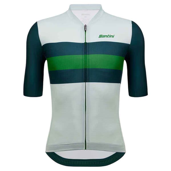Santini Eco Sleek Bengal 2024 Kortærmet Trøje Grøn M Mand
