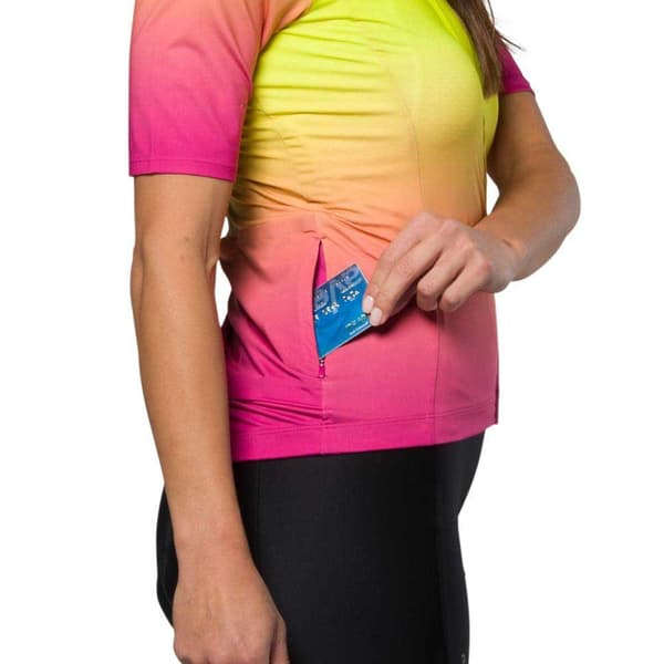 Pearl Izumi Attack Air Kortärmad Tröja Gul M Kvinna