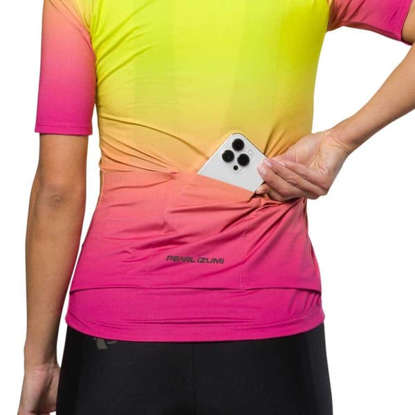 Pearl Izumi Attack Air Kortärmad Tröja Gul M Kvinna