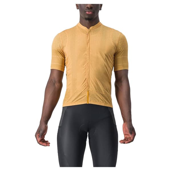 Castelli Unlimited Terra Lyhythihainen Paita Keltainen XL Mies