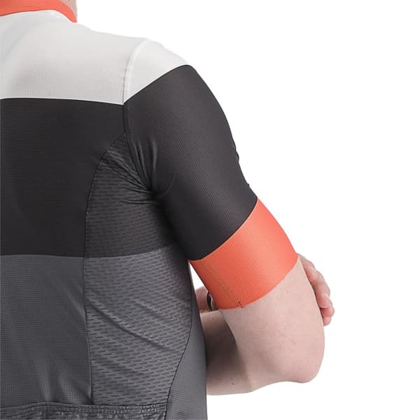 Castelli Sezione Lyhythihainen Paita Harmaa 2XL Mies