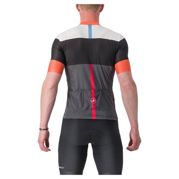Castelli Sezione Lyhythihainen Paita Harmaa 2XL Mies