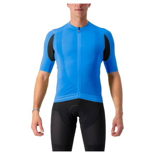 Castelli Superleggera 3 Kortärmad Tröja Blå M Man