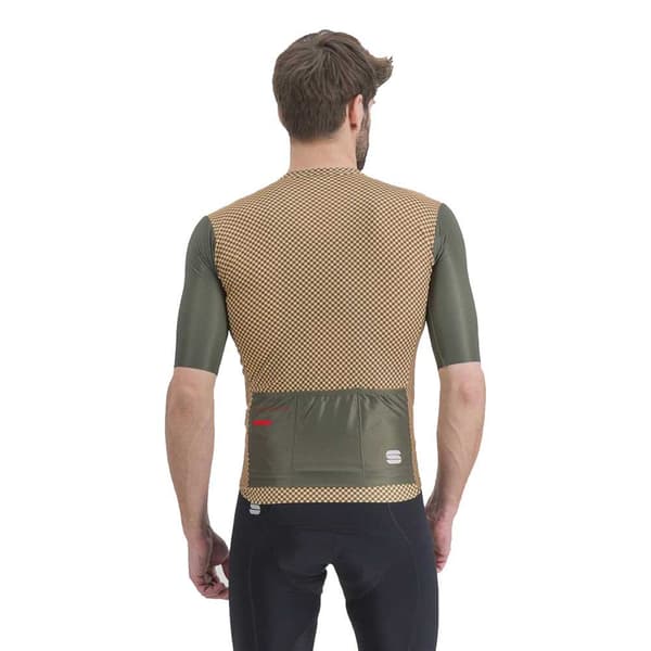 Sportful Checkmate Kortärmad Tröja Grönt 2XL Man