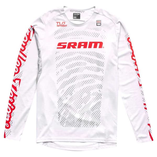 Troy Lee Designs Sprint Endurotrøje Med Lange ærmer Hvid M Mand