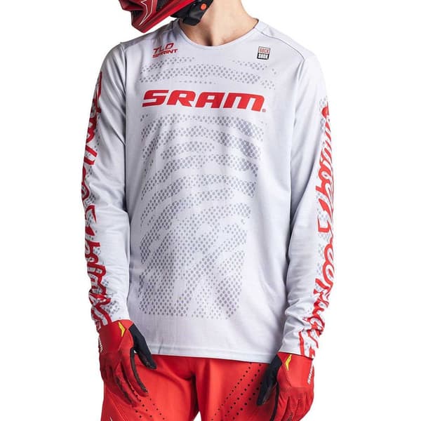 Troy Lee Designs Sprint Endurotrøje Med Lange ærmer Hvid M Mand