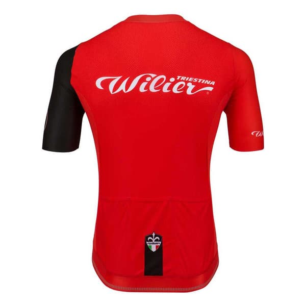 Wilier Cycling Club Kortærmet Trøje Rød S Kvinde