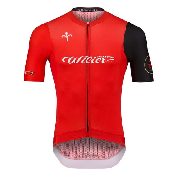 Wilier Cycling Club Kortærmet Trøje Rød S Kvinde