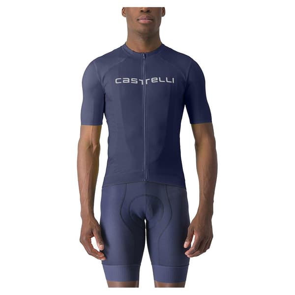 Castelli Prologo Lite Kortærmet Trøje Blå S Mand
