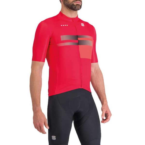 Sportful Gruppetto Lyhythihainen Paita Punainen L Mies