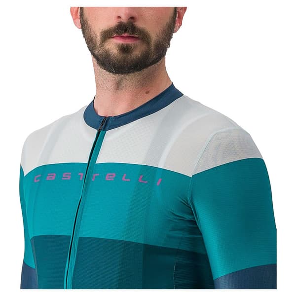 Castelli Sezione Kortärmad Tröja Blå S Man