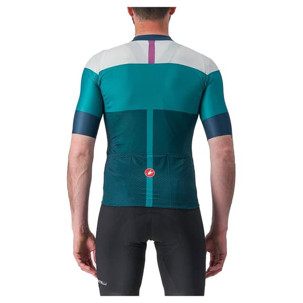 Castelli Sezione Kortärmad Tröja Blå S Man