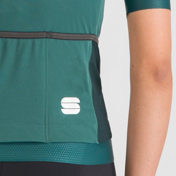 Sportful Supergiara Kortærmet Trøje Grøn S Kvinde