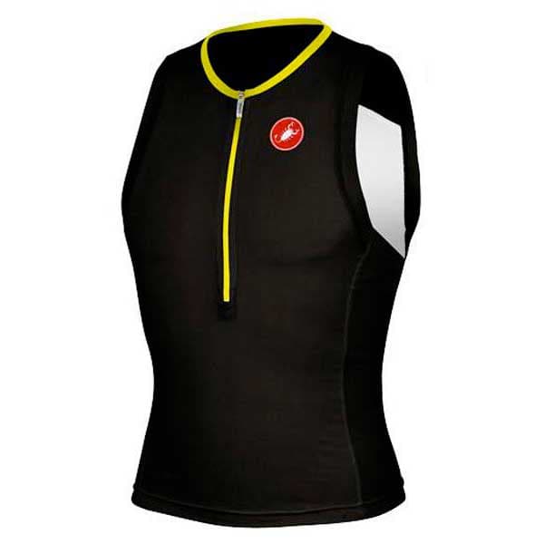 Castelli Free Tri Ærmeløs Trøje Sort S Mand