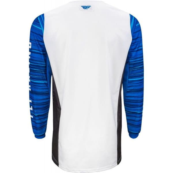 Fly Racing Kinetic Wave Endurotrøje Med Lange ærmer Hvid L Mand