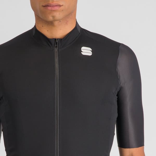 Sportful Supergiara Korta ärmar Cykeltröja Svart L Man