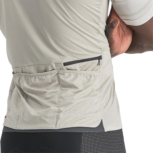 Castelli Unlimited Terra Kortærmet Trøje Grå M Mand