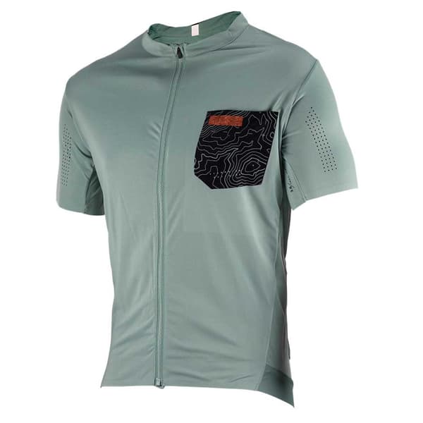 Leatt Trail 3.0 Endurotrøje Med Lange ærmer Grøn M Mand