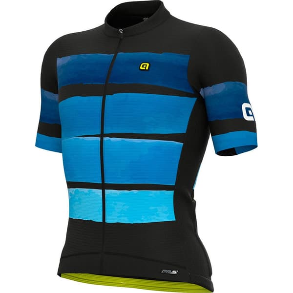 Ale Track Korta ärmar Cykeltröja Blå M Man
