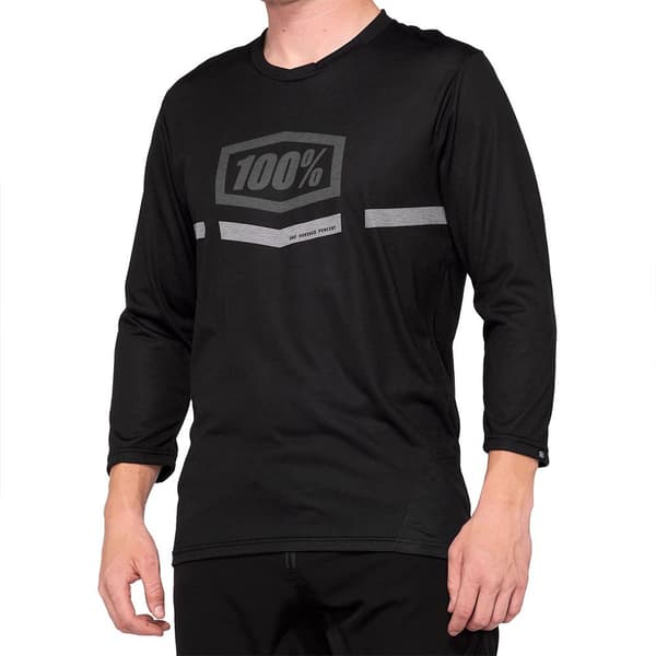 100percent Airmatic 3/4 Hihan Enduro-paita Musta M Mies