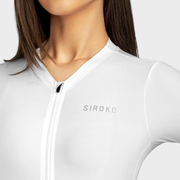 Siroko Srx Pro Airy Kortærmet Trøje Hvid S Kvinde