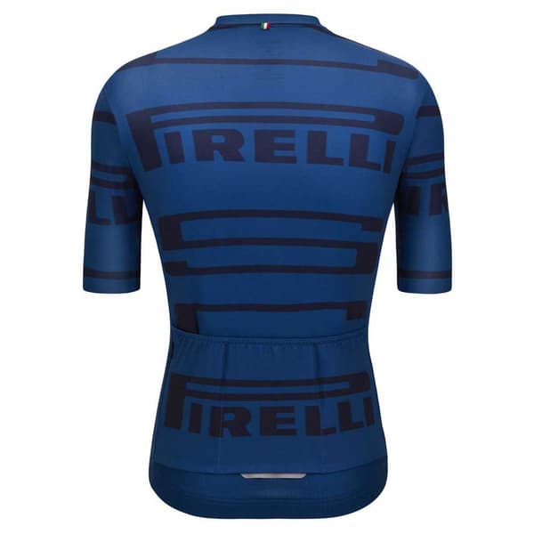Santini Pirelli 2024 Kortærmet Trøje Blå 4XL Mand