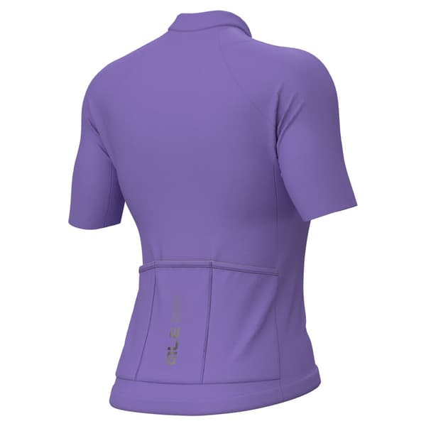 Ale Pragma Color Block Korta ärmar Cykeltröja Lila L Kvinna