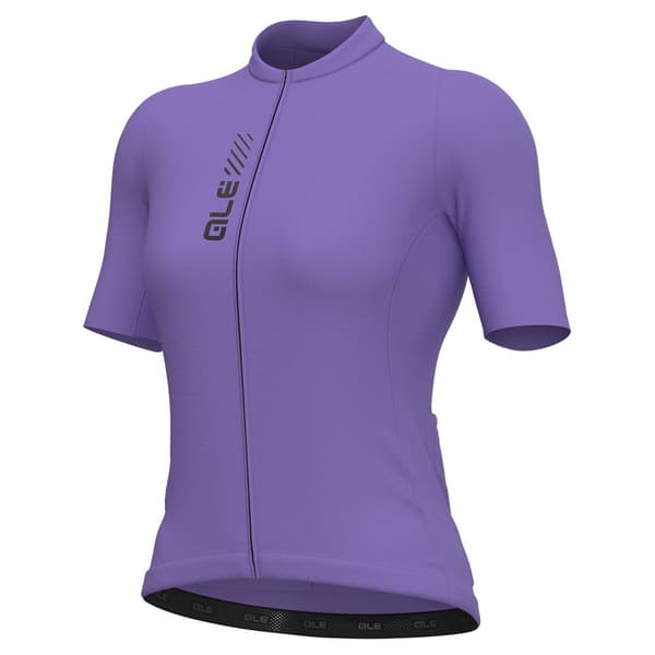 Ale Pragma Color Block Korta ärmar Cykeltröja Lila L Kvinna