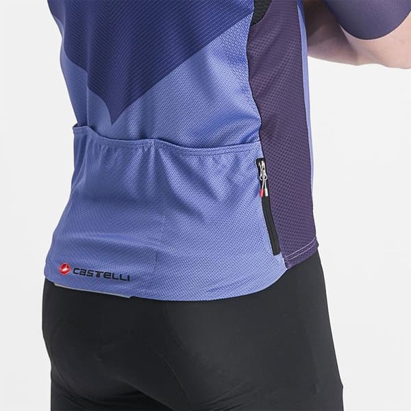 Castelli Endurance Pro 2 Korta ärmar Cykeltröja Blå M Man