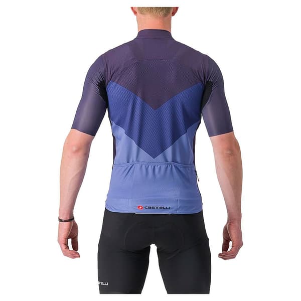 Castelli Endurance Pro 2 Korta ärmar Cykeltröja Blå M Man