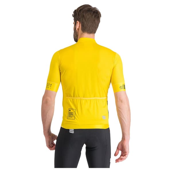 Sportful Srk Kortærmet Trøje Gul XL Mand
